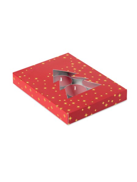 Tealight personalizzabili profumo cannella 12 pezzi Radiant