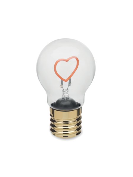 Lampadina LED personalizzabile decorativa a filamento LUMIGLOW