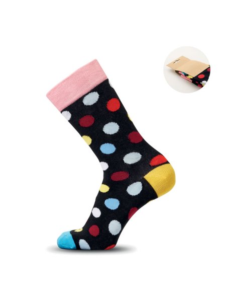 Calzini personalizzabili cotone RPET taglia L 43-46 Funny L