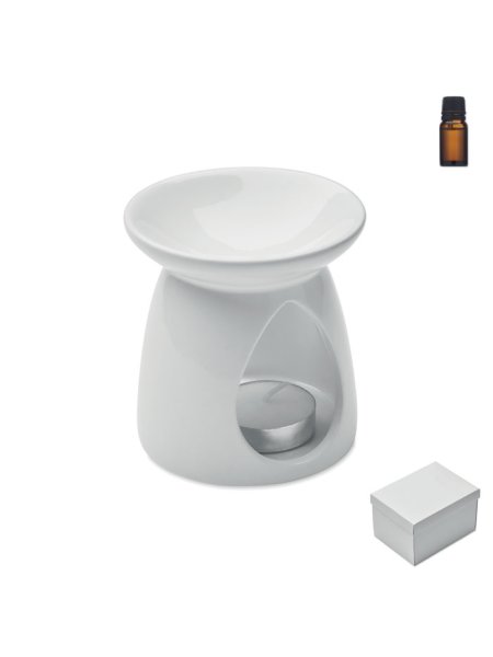 Bruciatore aromi personalizzabile ceramica con olio