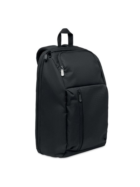 Zaino laptop personalizzabile 15 pollici RPET 15L Doha