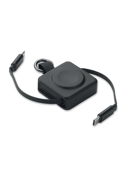 Cavo USB-C personalizzabile 100W con smartwatch Skilful