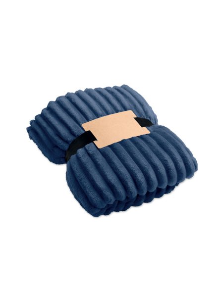 Coperta pile personalizzabile RPET 450 g/m² righe Nieve