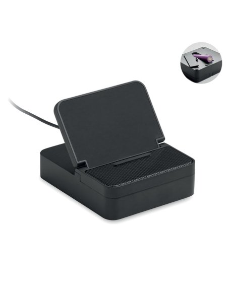 Speaker wireless personalizzabile 5W con ricarica 15W CHARGEBEAT