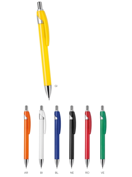 Penne personalizzate Betulla con corpo colorato