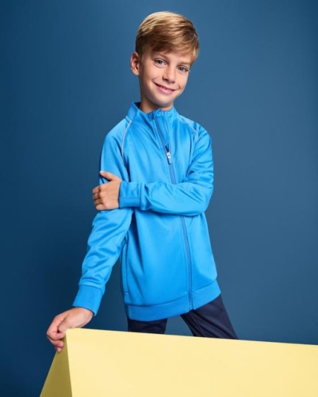 Felpa bambini personalizzabile Roly Valier con zip