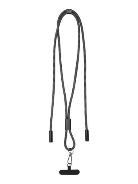 Cavo ricarica personalizzabile 65W RPET con lanyard Smart