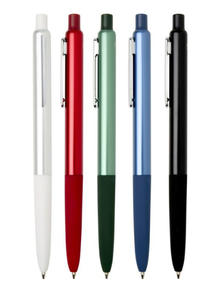 Penna a sfera in alluminio riciclato personalizzabile Soffit inchiostro blu