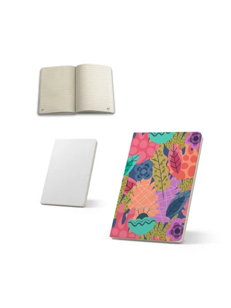 Taccuino A6 in rPET personalizzabile a sublimazione ANNE SUB A6