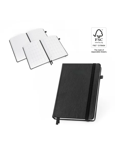 Taccuino A5 con planning mensile in PU a base d'acqua personalizzabile HEANEY