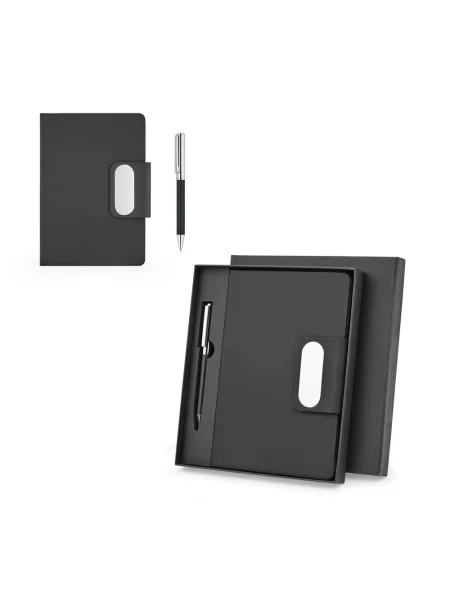 Set blocco note A5 e penna personalizzabile GARRETT