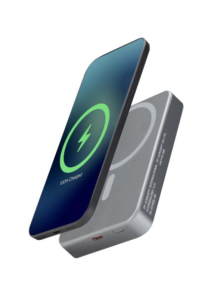 Power bank magnetico personalizzabile Avis 10000 mAh