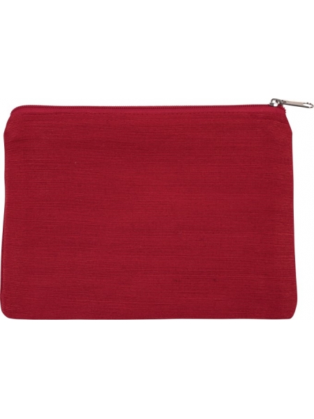 Pochette con zip Juco