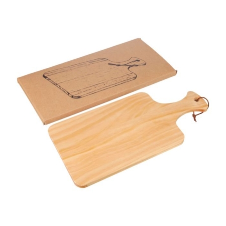 Tagliere in legno di pino personalizzabile FSC® Daxton