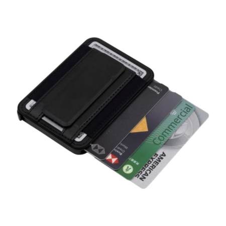 Porta carte MagSafe riciclato personalizzabile BrandCharger Wally Stand Pro