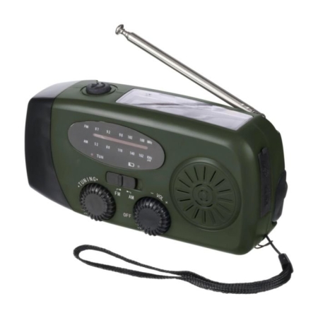 Radio d'emergenza ricaricabile personalizzabile Solan