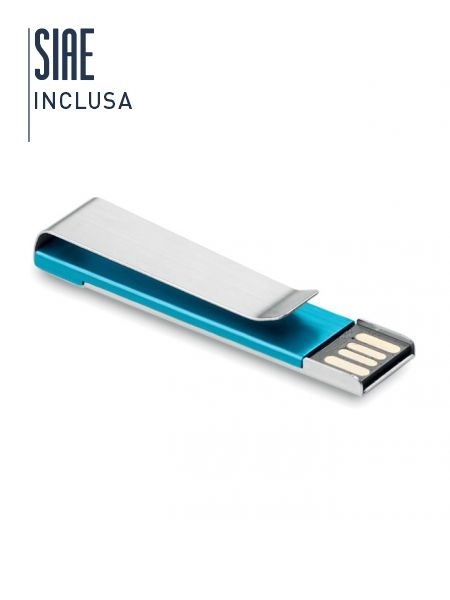 Penna USB con clip