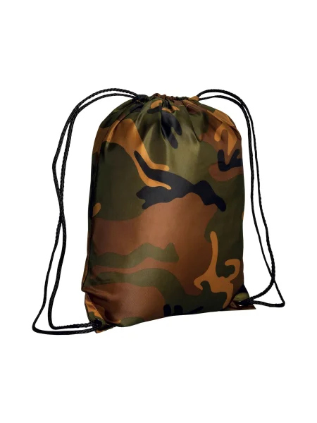 Zaino mimetico in poliestere personalizzabile Enna 35 x 42 cm