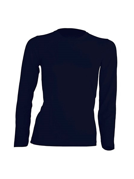 T_-_T-shirt-donna-manica-lunga-JHK-100_-cotone-160-gr---Blu-Navy.jpg