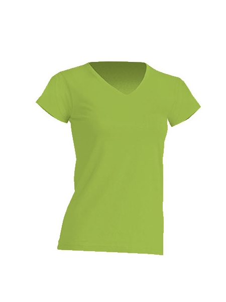 T_-_T-shirt-donna-scollo-a-V-colorata-JHK-100_-cotone-155-gr---Verde-Lime.jpg