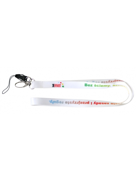 Porta Badge e Lanyard: Porta Badge stampato Safe, con clip di sicurezza