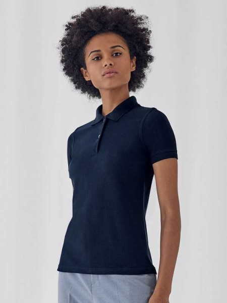 Polo da donna personalizzata B&C Collection Safran Pure Women