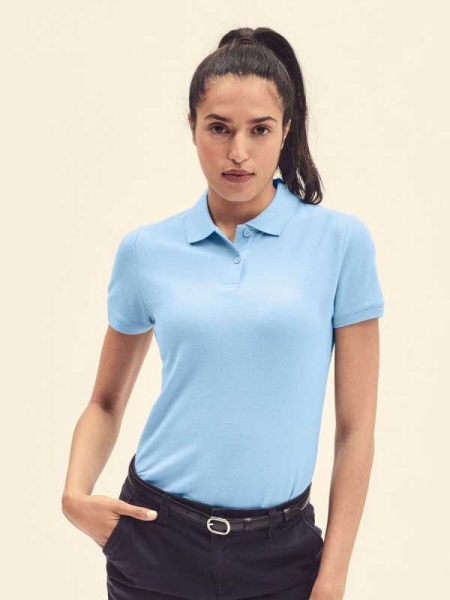 Polo donna personalizzata Fruit of the Loom Premium Polo