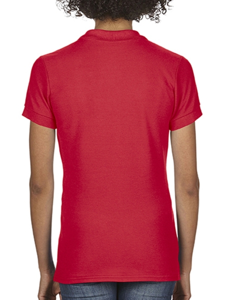 Softstyle® Ladies Double Pique Polo - GILDAN