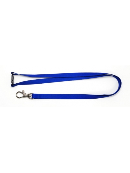 Lanyard personalizzati in poliestere 10 mm. con gancio sicurezza