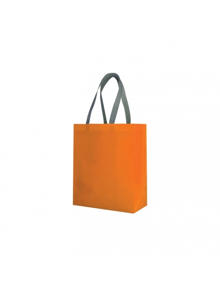 Shopper personalizzate in tnt laminato Malta 35x39x16 cm