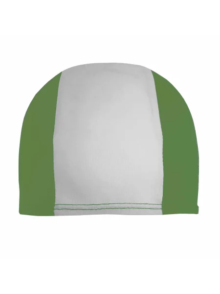 cuffia-piscina-in-poliestere-personalizzabile-verde-bianco-5.webp