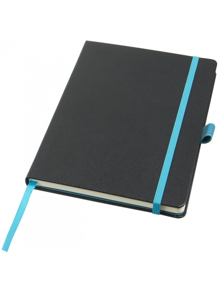 Block notes con elastico colorato JOURNALBOOKS cm.14,5x21,4 - 80 fogli e tasca interna