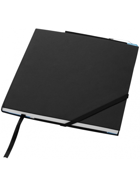 Block notes quadrato MARKSMAN cm.18,2x18,1 - 80 fogli a righe e tasca interna