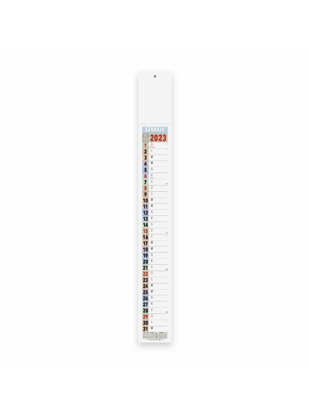 Calendari Mini Silhouette cm. 5,8x47