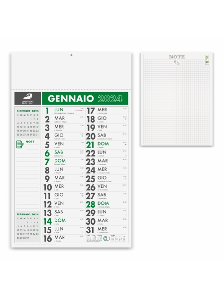 Calendari Olandesi personalizzati Notes 29 x 47 cm