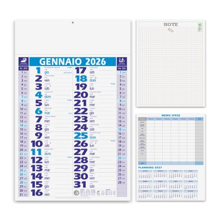 Calendari Olandesi personalizzati Smart 30 x 47 cm