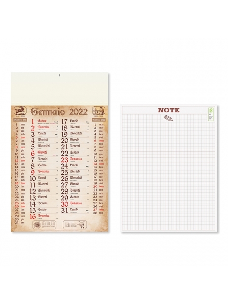 Calendari Olandesi Antichi  cm. 29x47
