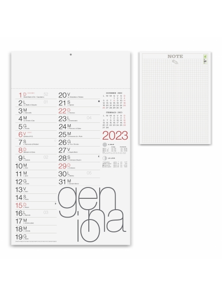 Calendari Olandesi Moderni cm. 29x47