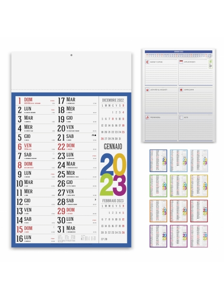 Calendari Olandesi Swedish cm. 29x47