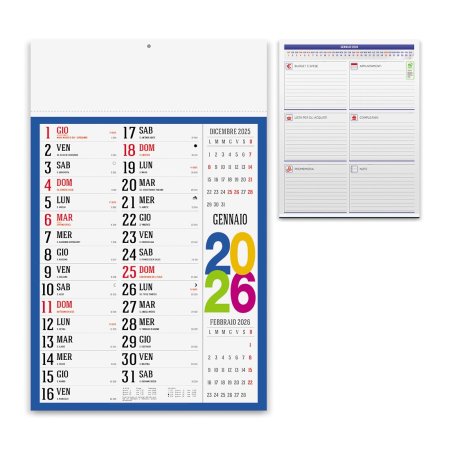 Calendari Olandesi personalizzati Swedish 30 x 47 cm