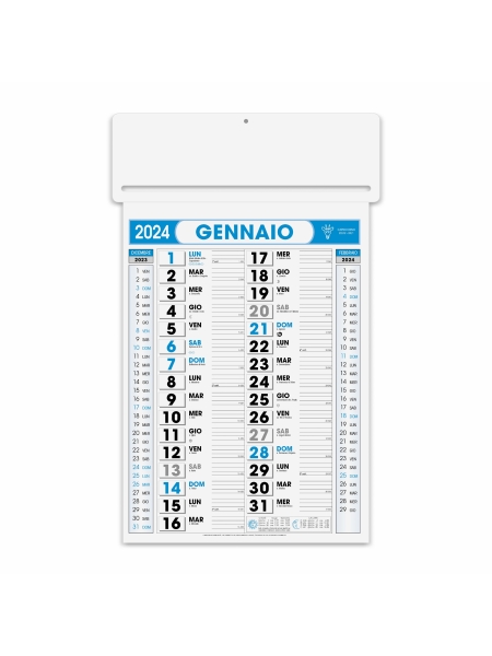 Calendari Olandesi personalizzati Passafoglio 34 x 53,5 cm