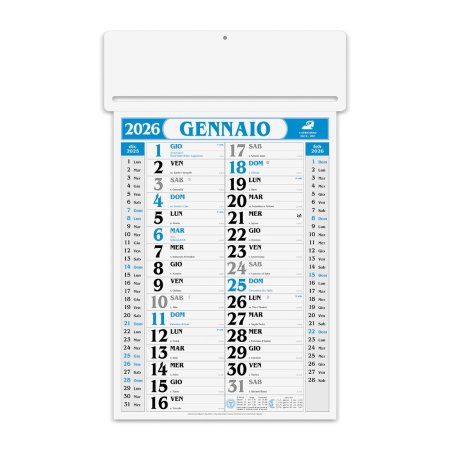Calendari Olandesi personalizzati Passafoglio 34,5 x 54,5 cm