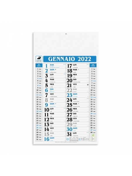 Calendari Olandesi Giganti cm. 30x53
