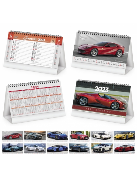 Calendari da tavolo Auto Sportive