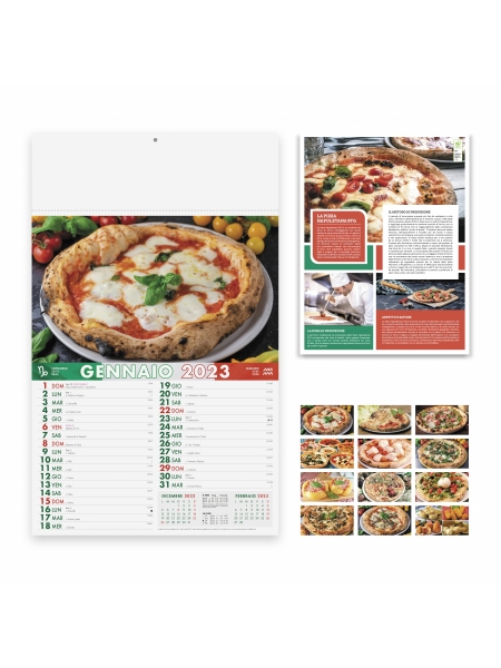 Calendari Pizza cm 29x47