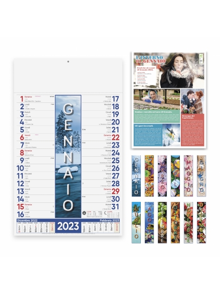 Calendari 4 Stagioni cm 29x47