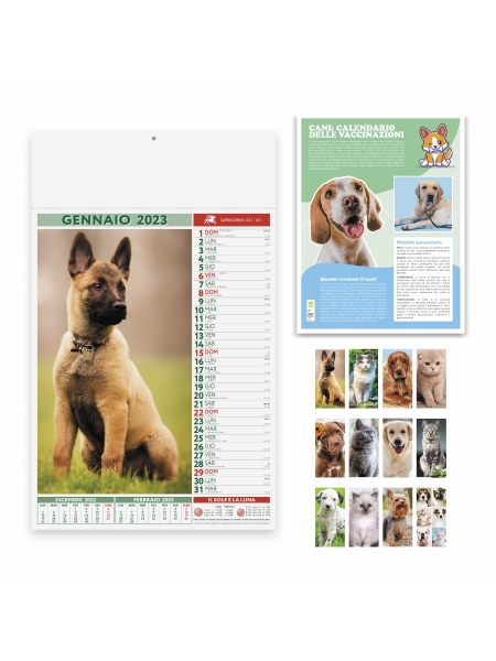 Calendari Cani e Gatti cm 29x47