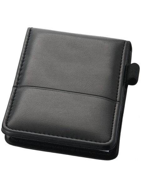 Block notes cm.9x13,5x1,5 in similpelle 40 fogli bianchi
