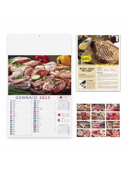 Calendari Carni cm 29x47