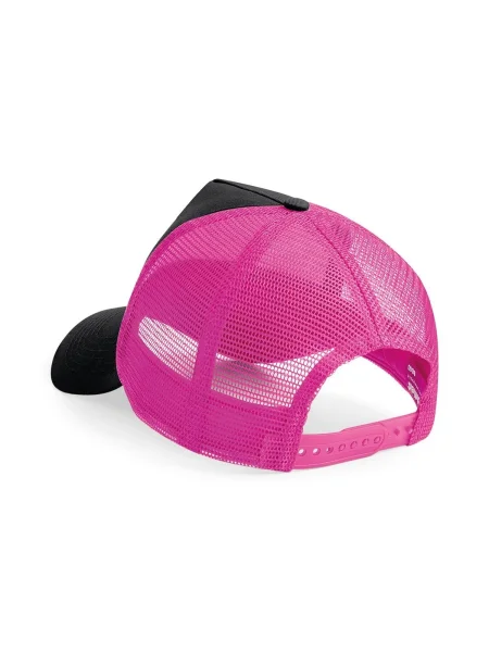 cappellino-trucker-personalizzato-beechfield-snapback-trucker-black-fuchsia-111.webp